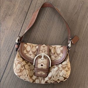Coach buckle purse